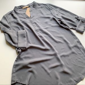 Mckol Tunic, Gray, Medium